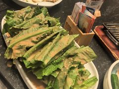 凉拌油麦菜-前海沿·青岛菜(大拇指广场石老人店)