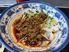 招牌肉酱凉皮-西北杂粮筐手工面凉皮(来福士店)