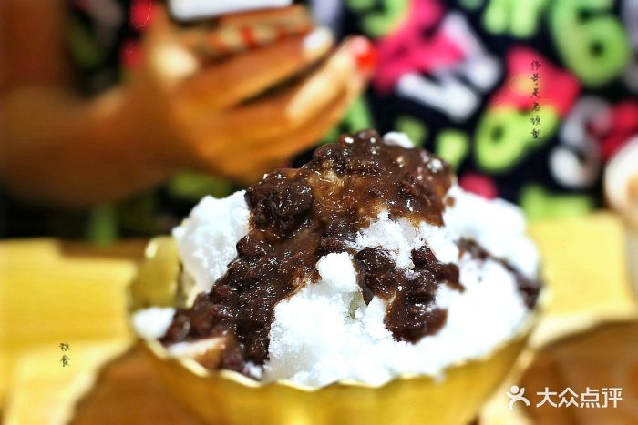 秋食(静安店)-牛奶雪花冰-菜-牛奶雪花冰图片-上海美食-大众点评网