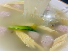 生汆丸子汤-子午路张记肉夹馍(小寨西路店)