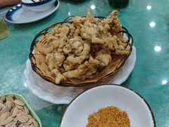 干炸鲜蘑-鹤乡东北菜(崮山路店)