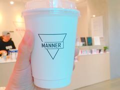 拿铁-Manner Coffee(凌空SOHO店)