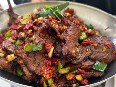 腊牛肉烧牛油-新新湘菜馆(新中街二条店)