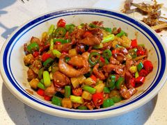 酸萝卜炒鸡胗-恰八斗·猛火长沙菜(国贸店)