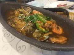 渔娘炖杂鱼-渔娘渔家丹东海鲜(东直门店)