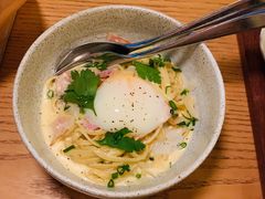 奶油培根半熟蛋意面-EN SPACE恩空间