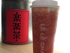 奶酪红草莓-LELECHA乐乐茶(上海五角场万达广场店)