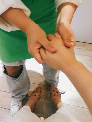 -孔雀手美甲美睫护理