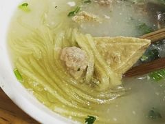 丸子汤大碗加粉条-南肖墙丸子汤(总店)