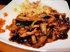 鱼香茄子盖浇饭饭-笑笑面家(白兰路店)