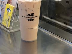 波霸绿茶拿铁-50嵐鲜茶专卖连锁店(金城镇店)