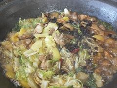 -粘豆包柴火铁锅炖