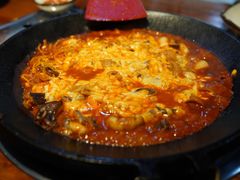 八爪鱼微辣-红辣椒八爪鱼特色韩国料理