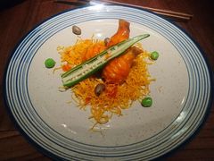 秋葵茄汁焗松果-行者素食(国赫红珊湾店)