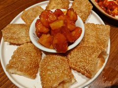 口袋虾仁饼-汉小城·老铫子藕汤·乡野湖北菜(江汉路吉庆街店)