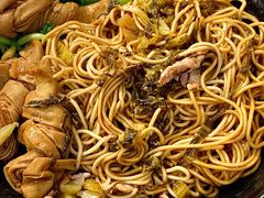 潮州酸菜炒肉丝拌面-老地方面馆(思南路店)