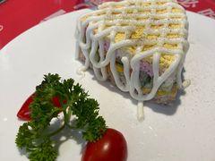 金枪鱼沙拉-通海俄式烧烤(下瓦房店)