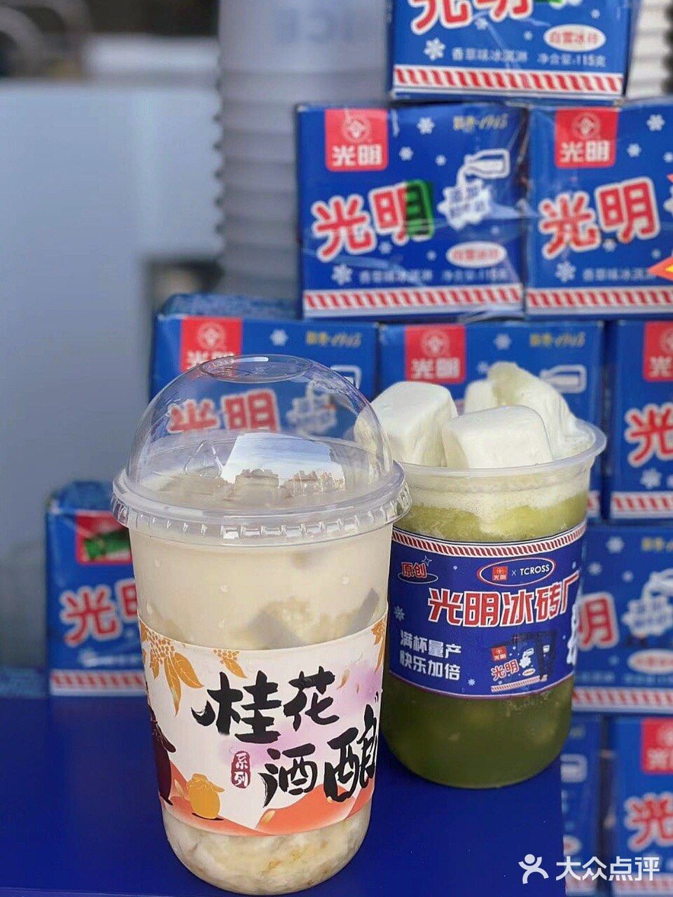 松江首店 | 火爆魔都的网红冰砖奶茶来松江啦