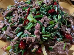 佐料炒牛肉-傣泐金湾餐厅