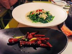 燕麦奶汤菠菜-桂满陇天书(南京德基旗舰店)