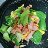 手掰肠鸡蛋炒面
