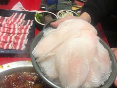 巴沙鱼片-谭鸭血老火锅(漳州路店)