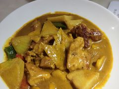 马来咖喱鸡球饭-石板街港澳冰室(天环店)