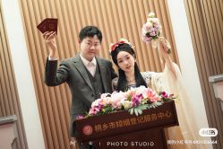 -桃子造型婚纱礼服(凤起广场店)
