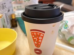 黑珍珠红豆奶茶-必胜客(航洋国际店)