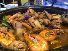 海陆空-蜀八婆鲍鱼鸡虾煲虾(东方广场店)
