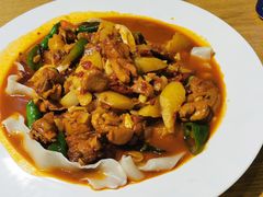新疆大盘鸡-疆湖新疆拌面馆(望京店)
