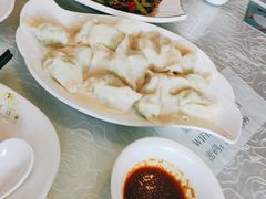 角瓜鸡蛋虾仁水饺-黄家饺子东北特色菜馆(湖滨商业街店)