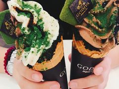 抹茶白巧克力冰莹-GODIVA(港汇恒隆广场)