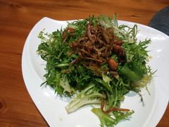 丁香鱼拌苦菊-大草原清真饭庄(沙河店)