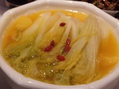 鸡汁高山娃娃菜-西湖春天•老字号杭州菜(百汇店)