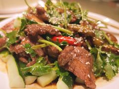 秘制香醋拌牛肉-金苑酒家·客家菜·广东老字号(万象店)
