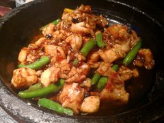 酱爆石锅蛙-绿茶餐厅(松江万达店)