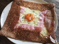 巴黎火腿鸡蛋芝士蘑菇可丽饼-RAC BAR(安福路店)