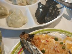蒜香烤鲜蚝-开海·红岛海鲜虾水饺(石老人店)