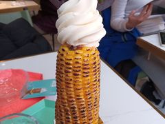 烤玉米冰tea凌-茶是一枝花泡茶店