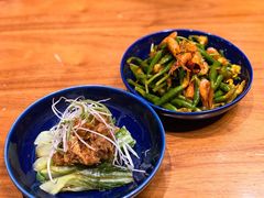 樱花虾炒荀角-君悦酒店·1881·北京烤鸭