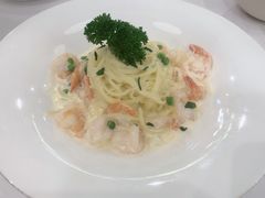 豌豆虾仁奶油意大利面-Lilliput粒粒堡亲子餐厅(置汇旭辉店)