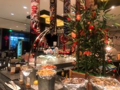 自助取餐区-北京希尔顿逸林酒店-逸轩西餐厅-自助餐厅