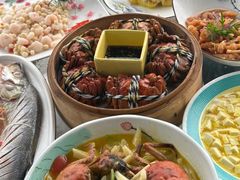 -七的湖·晚芳亭·阳澄湖农家菜·大闸蟹(莲花岛店)