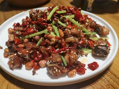 干煸辣子鸡-汉小城·老铫子藕汤·乡野湖北菜(江汉路吉庆街店)