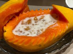 椰香桃胶炖木瓜-尚一汤·粤菜海鲜(环球港店)