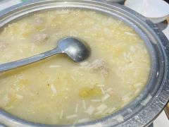 清汆山药丸子-山东宾馆·齐鲁苑餐厅