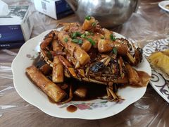 毛蟹炒年糕-妈妈的小作坊(陈家镇店)