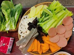 腊排铜火锅配菜-君华饭店·腊排铜火锅