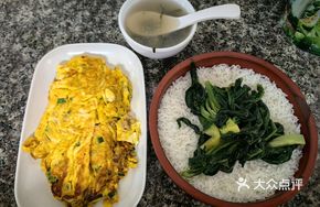 Fish Intestine Fried Egg Rice